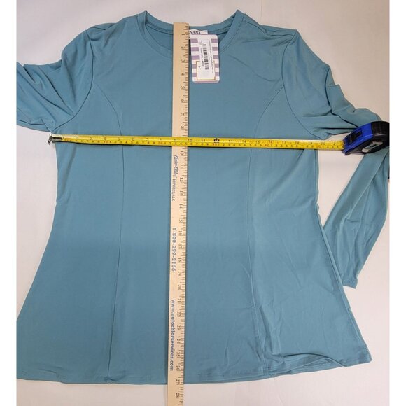 Zenana Long Sleeve Top Buttery Soft Womens Large  Stretch - Picture 8 of 8